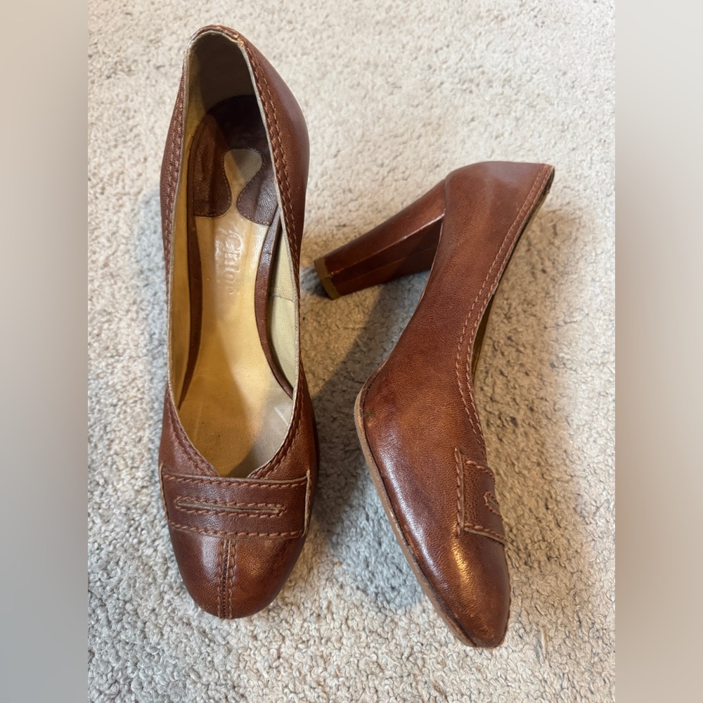 Chloe Leather Heels size 41